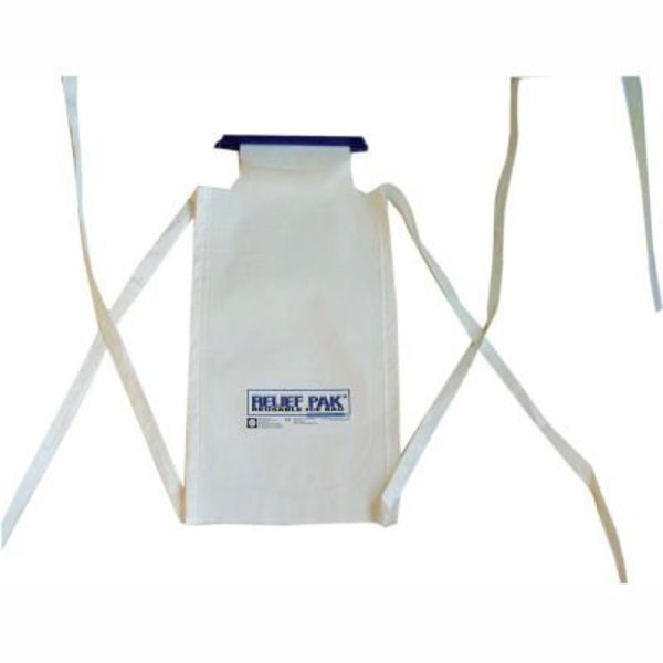 Fabrication Enterprises Relief PakÂ Large Insulated Ice Bag W/ Tie Strings, 7" x 13" 11-1242